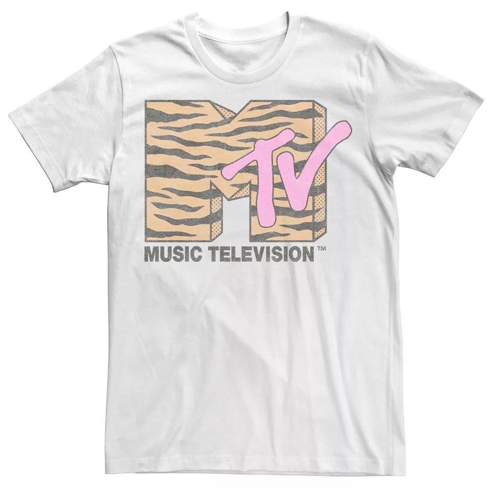 MTV White Graphic T-Shirt